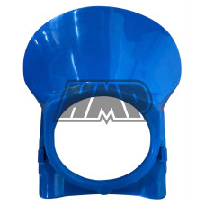 Frontal porta farol / carenagem MACAL EC 50 ENDURO / JUNIOR / TT / azul - HP